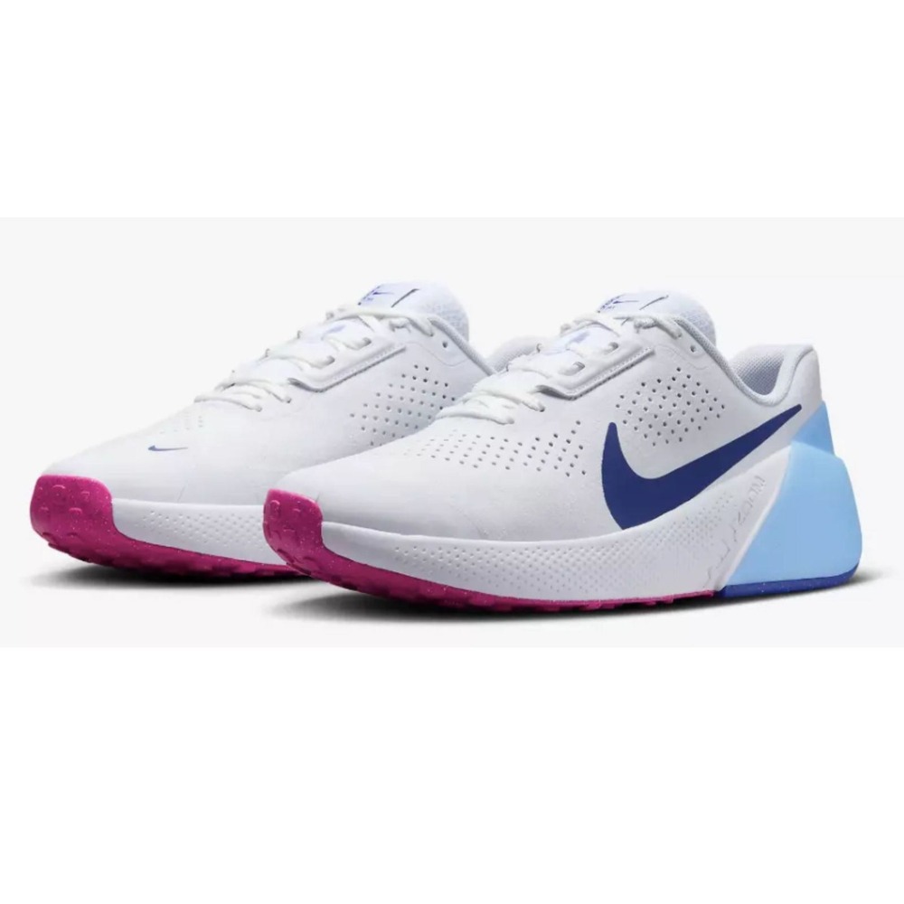 Nike Air Zoom Bella 6 Women Size 11 White Blue Pink Sneakers Training Shoes